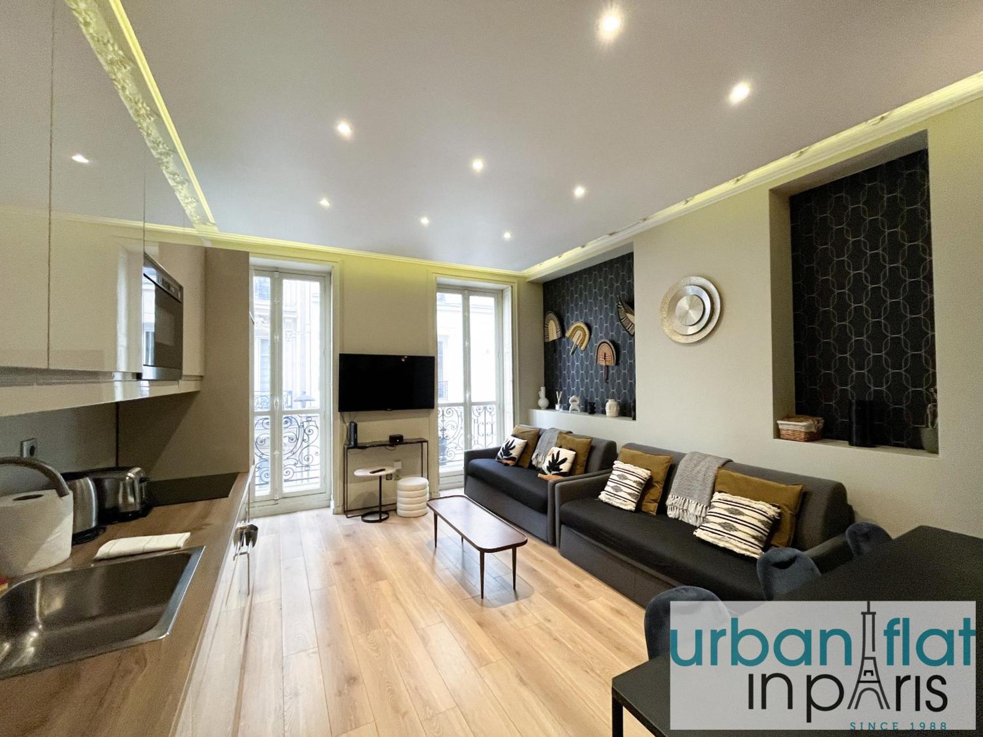 Urban Flat 61 - Pretty 3 Bedrooms In Center Of Appartement Parijs