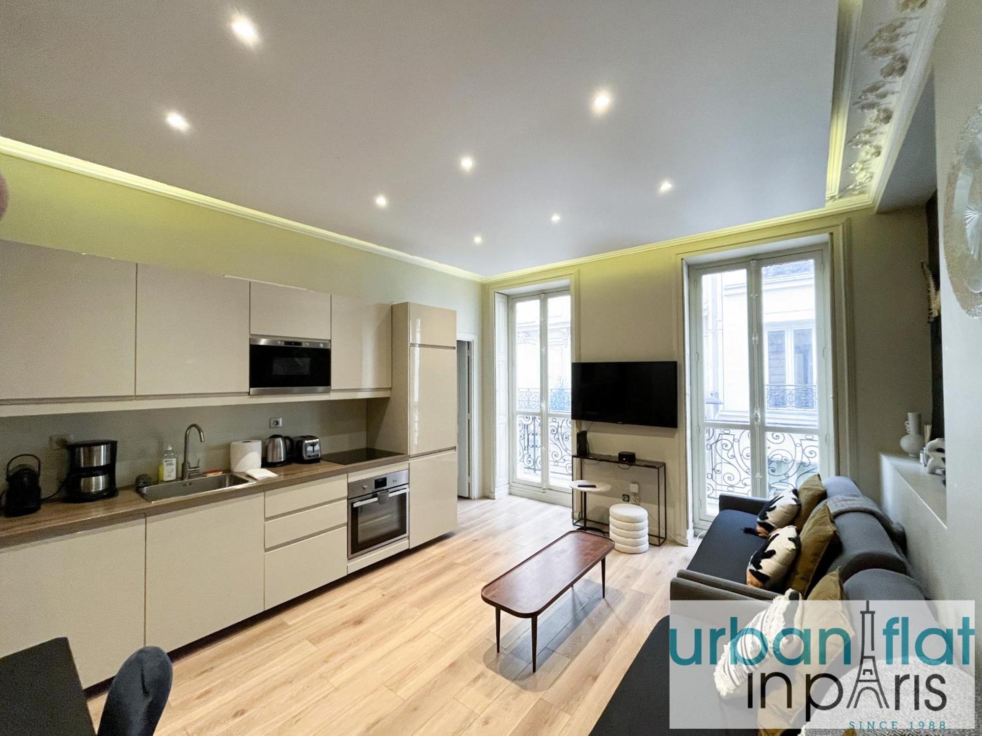 Urban Flat 61 - Pretty 3 Bedrooms In Center Of Appartement Parijs