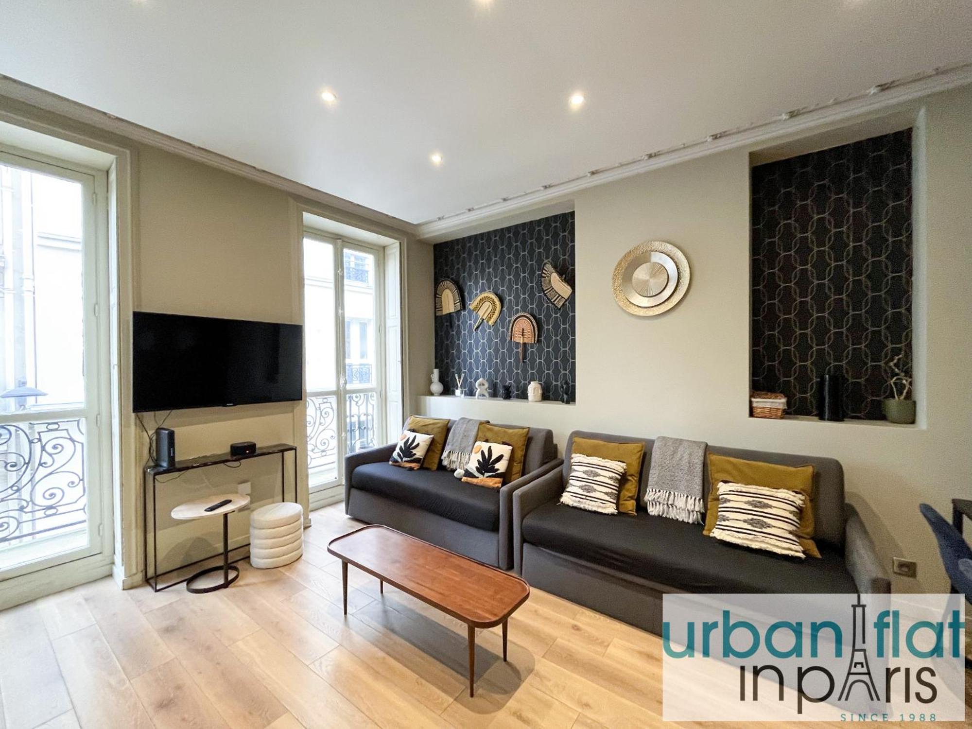 Urban Flat 61 - Pretty 3 Bedrooms In Center Of Appartement Parijs